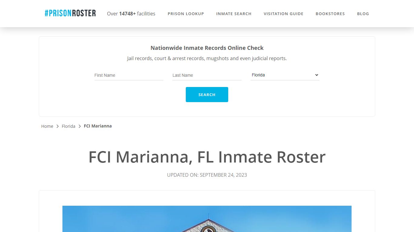 FCI Marianna, FL Inmate Roster - Prisonroster